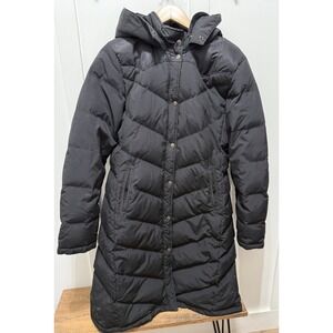 Vintage RARE Ralph Lauren Polo Jeans Co. Waterfowl Down Black Long Puffer Coat